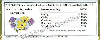  Mother's Day Candy Gift Box -Back